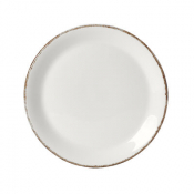 Brown Dapple Coupe Plate 23cm (9inch)