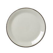 Charcoal Dapple Coupe Plate 25.25cm (10inch)