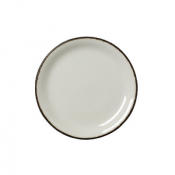 Charcoal Dapple Coupe Plate 20.25cm (8inch)