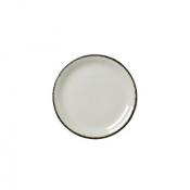Charcoal Dapple Coupe Plate 15.25cm (6inch)