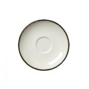 Charcoal Dapple Liv Saucer 12.5cm (4 7/8inch)