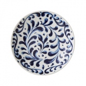 Messina Blue Coupe Plate 25.25cm (10inch)