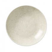 Crackle Reactive Taupe Coupe Bowl 25.5cm 120.25cl (10inch 42 2/7oz)