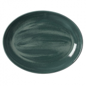 Revolution Jade Oval Coupe Plate 34.25cm (13 1/2inch)