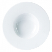 Porcelite Wide Rim Pasta Plate 22cm/8inch 14cl/5oz