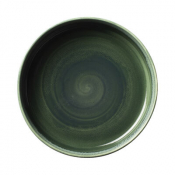 Aurora Vesuvius Burnt Emerald Round Stacking Tray 20.25cm (8inch)