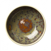 Aurora Vesuvius Amber Bowl 15.5 x 6.75cm 65.5cl (6 1/8 x 2 5/8inch 23oz)