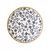 Flora Blue Coupe Bowl 21.6cm 83.5cl (8 1/2inch 29 2/5oz)