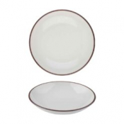 Modest Brown Coupe Bowl 25cm / 9.75inch 1140ml / 40oz