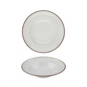 Modest Brown Pasta Plate 25cm / 9.75inch 420ml / 17.75oz