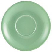 Porcelain Green Saucer 12cm/ 4.75inch