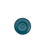 Porcelain Matt Teal Saucer 12cm/ 4.75inch