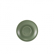 Porcelain Matt Sage Saucer 13.5cm/ 5.25inch