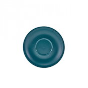 Porcelain Matt Teal Saucer 16cm/ 6.25inch