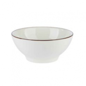 Modest Brown Footed Bowl 14cm / 5.5inch 450ml / 15.75oz