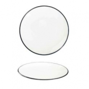 Modest Black Coupe Plate 25cm / 9.75inchinch