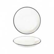 Modest Black Coupe Bowl 25cm / 9.75inch 1140ml / 40oz