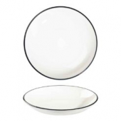 Modest Black Coupe Bowl 30cm / 11.75inch