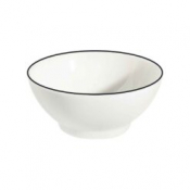 Modest Black Footed Bowl 14cm / 5.5inch 450ml / 15.75oz