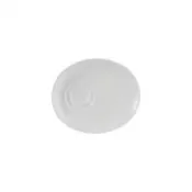 Rustico Premium Stoneware Ivory Saucer/Side Plate 20x17cm/8x6.75inch