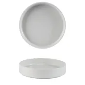 Rustico Premium Stoneware Ivory Deep Walled Plate 23cm/9inch