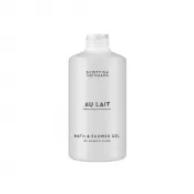 Au Lait Bath & Shower Gel Empty Printed Bottles 300ml x6
