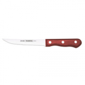 Tramontina Polywood Steak Knife Full Tang Red 4inch x12