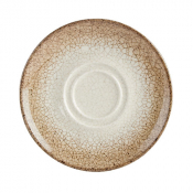 Scorched Double Well Saucer 16cm