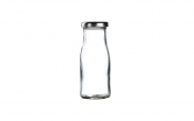 Silver Cap for Mini Milk Bottle