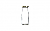 Gold Cap for Mini Milk Bottle