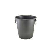 Metallic Black Wine Bucket