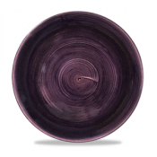 Stonecast Patina Deep Purple Evolve Coupe Plate 11.25inch