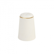 Line Gold Band Pepper Pot