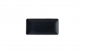 Purity Pearls Dark Rectangular Plate 17.8x8.9cm