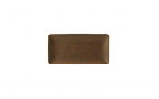 Purity Pearls Gold Rectangular Plate 17.8x8.9cm