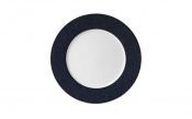 Purity Pearls Dark Rimmed Plate 32cm [12.6inch]