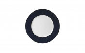 Purity Pearls Dark Rimmed Plate 29cm [11.4inch]