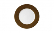 Purity Pearls Gold Rimmed Plate 32cm [12.6inch]