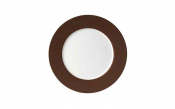 Purity Pearls Copper Rimmed Plate 32cm [12.6inch]