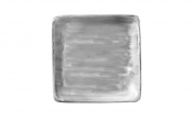 Modern Rustic Ceramica Grey Square Plate 21cm [8.3inch]