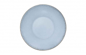 Modern Rustic Natural Blue Deep Plate 23.9cm [9.4inch]