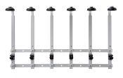 Wall 6 Bottle Rack - Bagged
