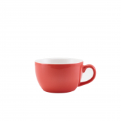Porcelain Coral Bowl Shaped Cup 25cl/ 8.75oz