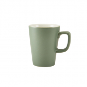 Porcelain Matt Sage Latte Mug 34cl/ 12oz
