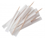 Wooden Toothpick Paper Wrapped x1000