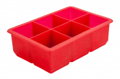 6 Cavity Silicone Ice Cube Mould 2inch
