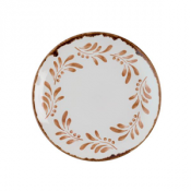 Dudson Harvest Mediterranean Terracotta  Coupe Plate 8.67inch