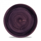 Stonecast Patina Deep Purple Evolve Coupe Plate 8.67inch
