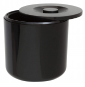 Ice Bucket Insulated Round Black 7pt