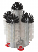 5 Brush Glass Washer With Raised Centre